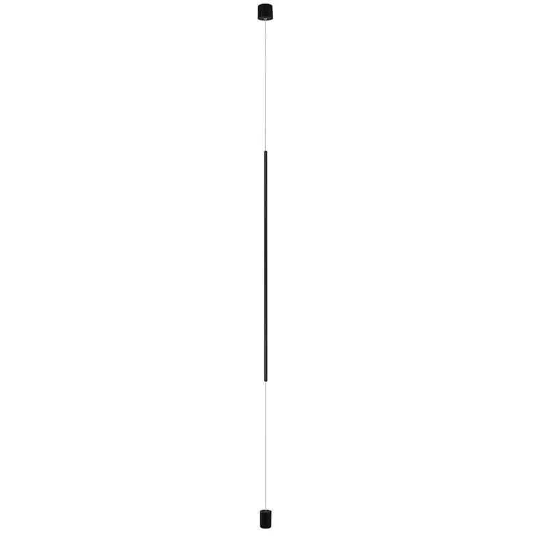 Luminario suspendido techo y piso, de led, blanco cálido, 20 Watts, óptica 120°, cilíndrico con rotación,  sobreponer en plafón y piso, aluminio acabado negro, 100-240V ca, protección IP20