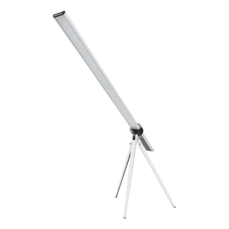 ILULD364W-1.jpg Lampara de mesa, atenuable blanco neutro, 13 Watts, óptica 120°, ajuste rotante 270°, aluminio, plástico tipo ABS acabado blanco con negro tipo touch, 100-240 V ca, protección IP20
