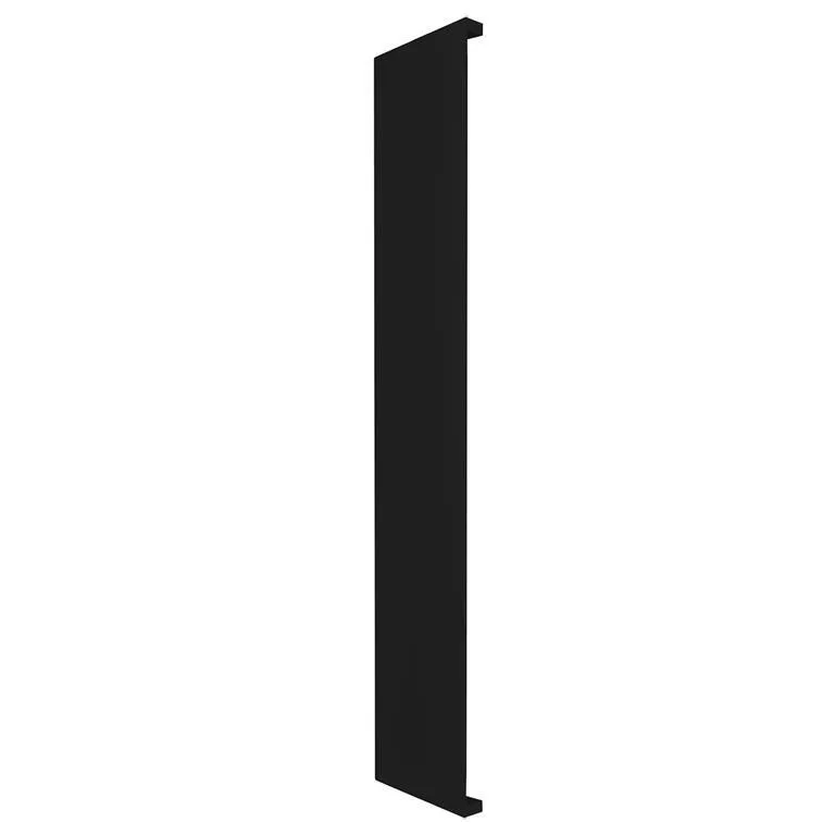 Lampara de pared, blanco cálido 2700 K, 20 Watts, rectangular salidas de luz laterales, de sobreponer, aluminio acabado negro, 100-240V ca, protección IP65