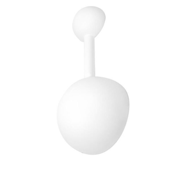 Lampara de pared, blanco cálido, 7 Watts, simétrico salida de luz indirecta trasera, de sobreponer, aluminio acabado blanco,  85-265V ca, protección IP54