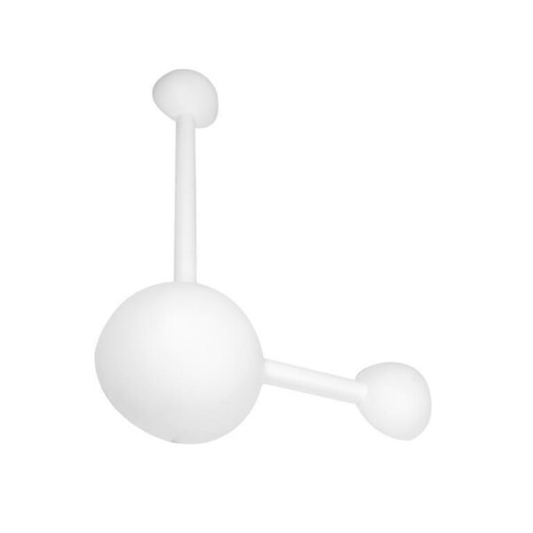 Lampara de pared, blanco cálido, 6 Watts, simétrico salida de luz indirecta trasera, de sobreponer, aluminio acabado blanco,  85-265V ca, protección IP54
