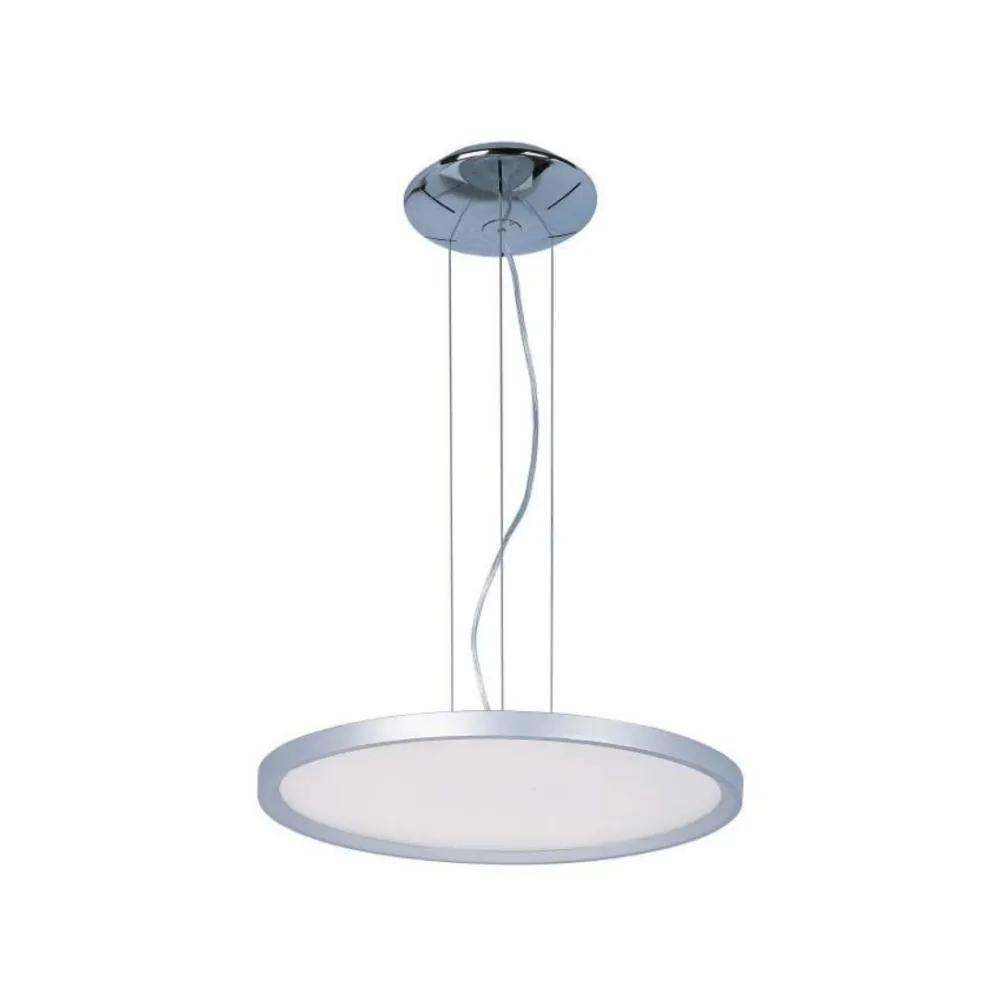 Lámpara colgante led de metal en color plata Moonbeam E22445-11MS