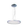 Lámpara colgante led de metal en color plata Moonbeam E22445-11MS