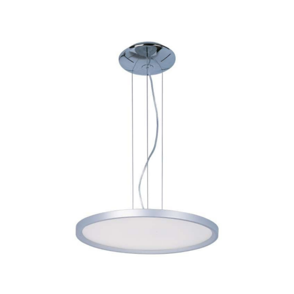 Lámpara colgante led de metal en color plata Moonbeam E22445-11MS
