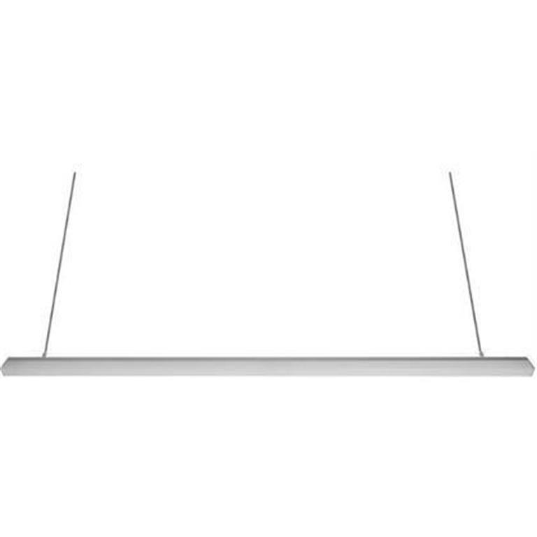 Lampara led, blanco, 28.8 Watts, óptica 120°, suspendido, aluminio y acrílico  incluye soportes de fijación, 127V ca, protección IP20