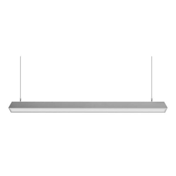 Lampara led, blanco neutro, 36 Watts, óptica 120° suspender o sobreponer, aluminio y policarbonato difuso incluye grapas y soportes de fijación, 100-277V ca, protección IP20