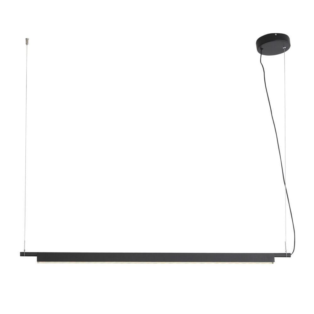 Q1200-BK-550x550px.jpg Lampara colgante decorativa de led integrado acabado en color negro