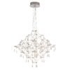 Lámpara colgante 66 luces led integrados de aluminio y acrílico Tolouse Q48185