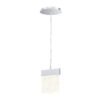 Lámpara colgante 1 luz led integrado con cuerpo de cristal Ice Q68271-CH