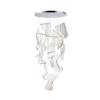 Lámpara colgante 14 luces led de acero y acrílico Rinkle E24877-133PC