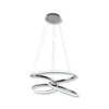 Lampara colgante LED moderno a control remoto con dimer de intensidad y temperatura de color mas 3 cambios de Luz Altura Regulable 124w WINGS
