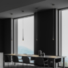 Lampara-colgante-color-negro- ILU9081BCOL60-ambiente