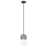 Lampara-colgante-de-2-esferas-color-gris-de-concreto-ILUEURESF12CMCG-ilumileds-luminario-suspendido-lumistore