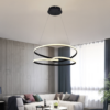 Lampara colgante LED moderno a control remoto con dimer de intensidad y temperatura de color mas 3 cambios de Luz Altura Regulable 124w WINGS