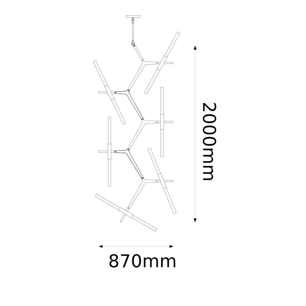 lampara-colgante-led-12-luces-milan