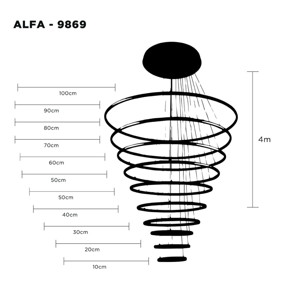 LAMPARA-LED-COLGANTE-COLOR-NEGRO-DE-DOBLE-ALTURA-CON-10-AROS-ALFA-9869-LUXICA-MEDIDAS LAMPARA-LED-COLGANTE-COLOR-NEGRO-DE-DOBLE-ALTURA-CON-10-AROS-ALFA-9869-LUXICA-MEDIDAS