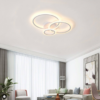 ondas-6196w-luxica Lampara led para techo moderno a control remoto con dimer de intensidad y temperatura de color con 3 cambios de luz 88w ONDAS