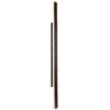 SIENA-5862-lampara-para-pared-de-exterior-LUXICA-200-cm-DESIGNLUX Lampara para pared LED moderno con 3 cambios de luz calida, neutro, fria de interior y exterior IP65 SIENA 5862