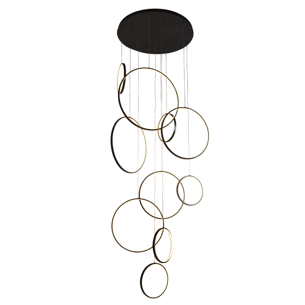 lampara-colgante-burj-LUXICA-color-negro-BLACK-designlux lampara-colgante-LED-BURJ-LUXICA