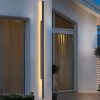 Lampara para pared LED moderno con 3 cambios de luz calida, neutro, fria de interior y exterior IP65 SLATE