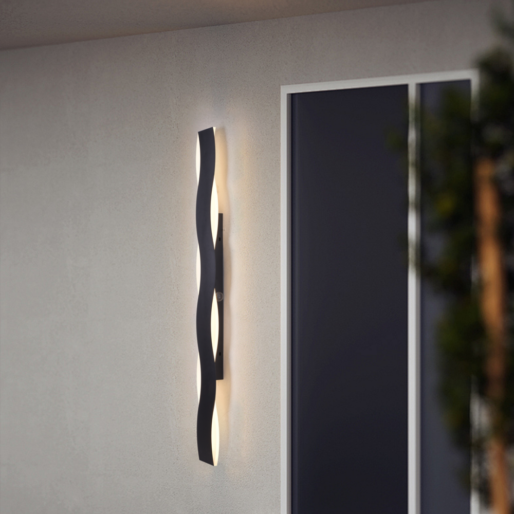lampara-para-pared-LED-exterior-CARRARA-5863-90-LUXICA lampara-para-pared-LED-exterior-CARRARA-5863-90-LUXICA