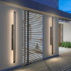 Lampara para pared LED moderno con 3 cambios de luz calida, neutro, fria de interior y exterior IP65 VERONA 5864