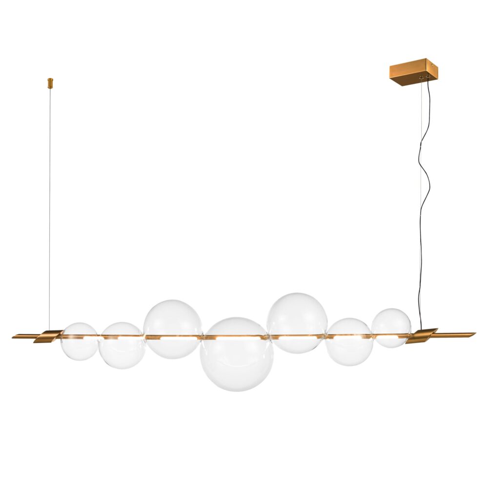 Lampara-de-bolas-de-cristal-