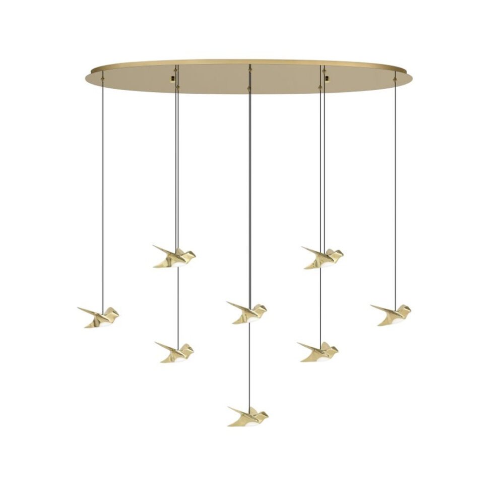 Lámpara-colgante-LED-diseño-pajaritos-LED-acero-color-oro-dorado-390401A-paratebueno-tienda-de-lamparas-lumistore Lámpara-colgante-LED-diseño-pajaritos-LED-acero-color-oro-dorado-390401A-paratebueno-tienda-de-lamparas-lumistore