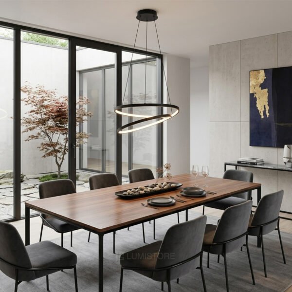 Lámpara-colgante-LED-minimalista-de-aluminio-y-acero-color-negro-901138M-routale-tienda-de-lamparas-lumistore-ambiente