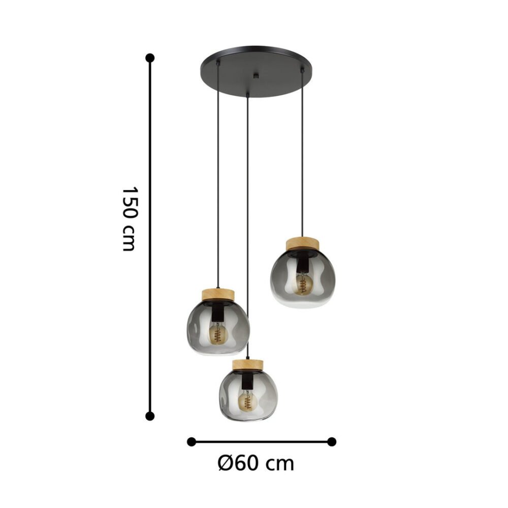 Lámpara-colgante-decorativa-de-3-luces-con-vidrio-humo-magacela-390319-tienda-de-lamparas-lumistore-medidas