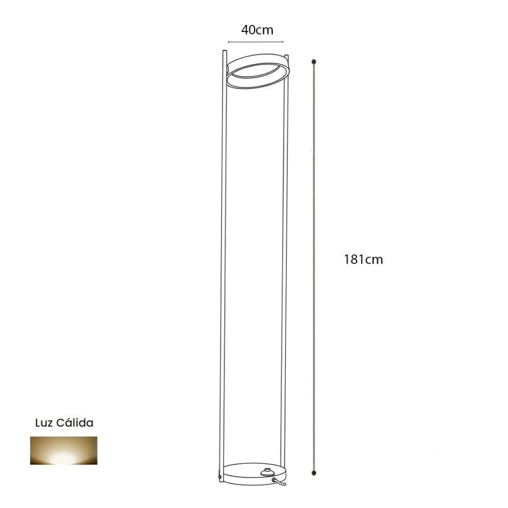Lámpara-de-piso-aro-led-montefano-390022A-tienda-de-lamparas-lumistore-medidas